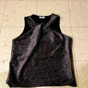 Sparkly tank top
